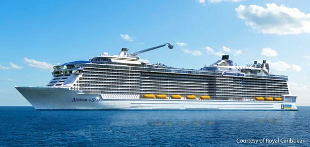 Anthem of the Seas - Courtesy of Royal Caribbean